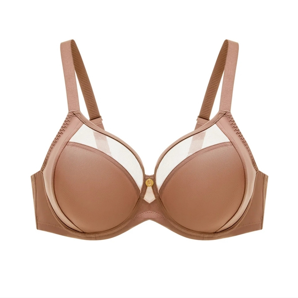 New Smooth Unpadded Underwire Bra (Walnut)